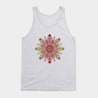 mandala flower Tank Top